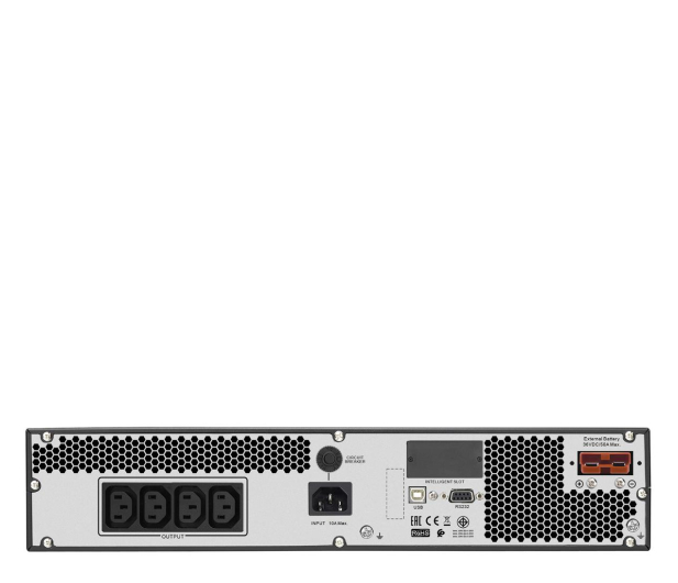 APC SRV1KRILRK APC Easy UPS ONLINE SRV RM Ext. Runtime 1000VA 230V with Rail kit Batt pack - 1272080 - zdjęcie 3